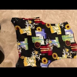 Woman silk size medium vest